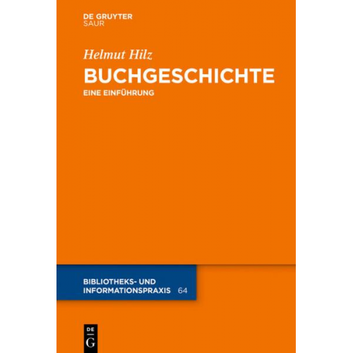 Helmut Hilz - Buchgeschichte