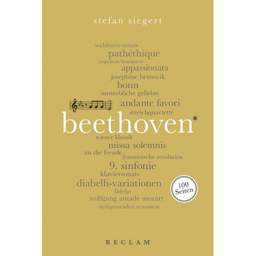 Stefan Siegert - Beethoven. 100 Seiten