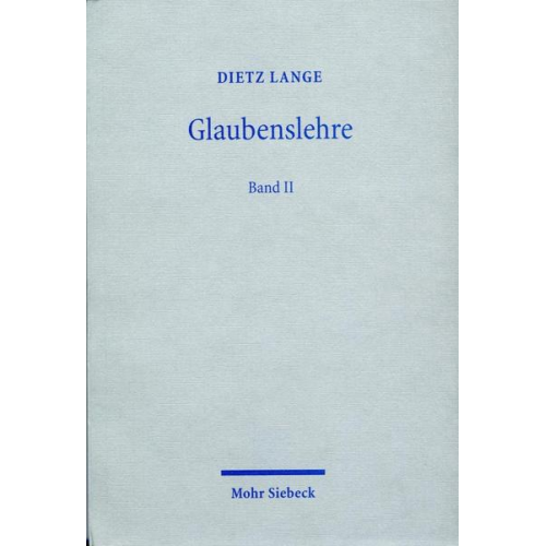 Dietz Lange - Glaubenslehre