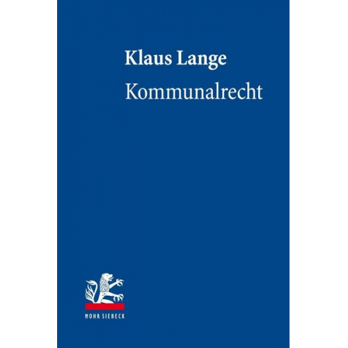 Klaus Lange - Kommunalrecht