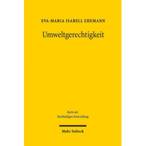 Eva-Maria Isabell Ehemann - Umweltgerechtigkeit