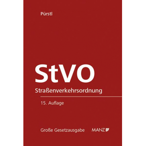 Gerhard Pürstl - Straßenverkehrsordnung StVO