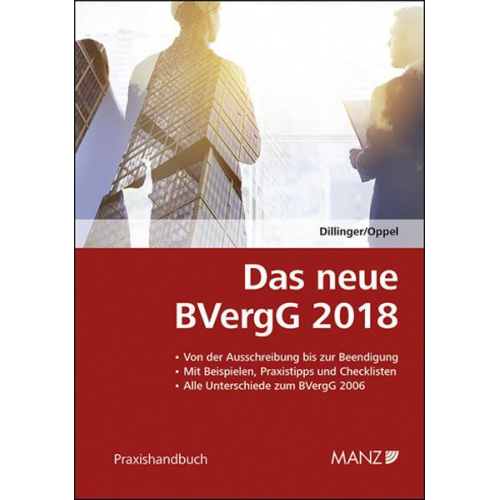 Sophie Dillinger & Albert Oppel - Das neue BVergG 2018