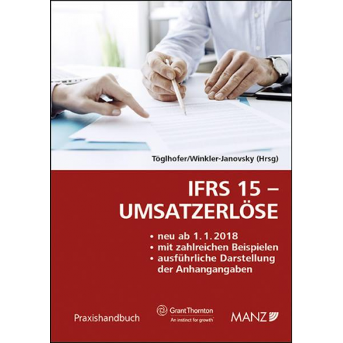 Josef Töglhofer & Alexandra Winkler-Janovsky - IFRS 15 - Umsatzerlöse