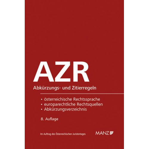 Abkürzungs- und Zitierregeln AZR
