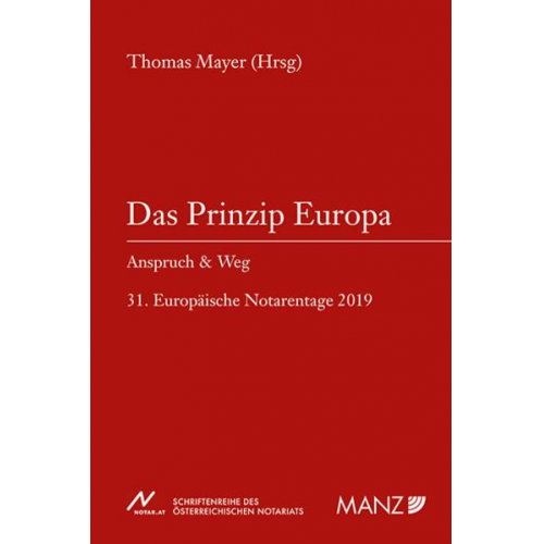 Thomas Mayer - Das Prinzip Europa
