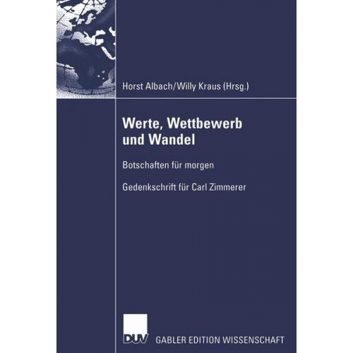 Werte, Wettbewerb und Wandel