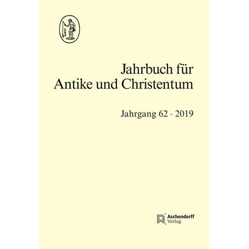 Jahrbuch für Antike und Christentum Jahrgang 62-2019