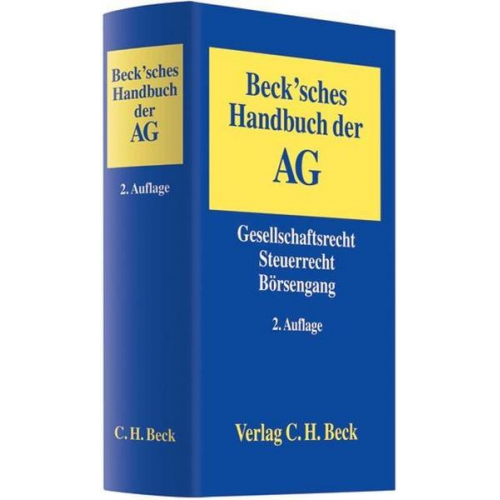 Welf Müller & Thomas Rödder - Beck'sches Handbuch der AG