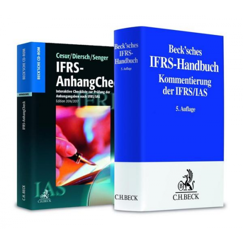 Kombination Beck'sches IFRS-Handbuch und IFRS-AnhangCheck 2016/2017