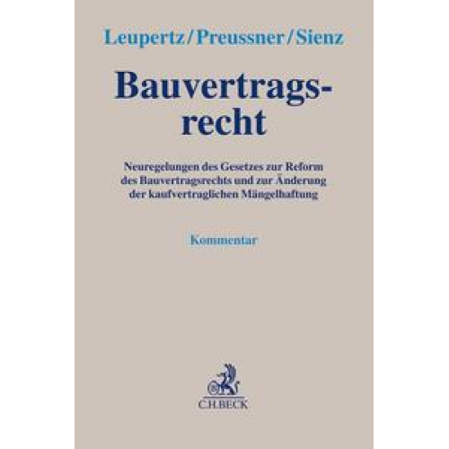 Bauvertragsrecht