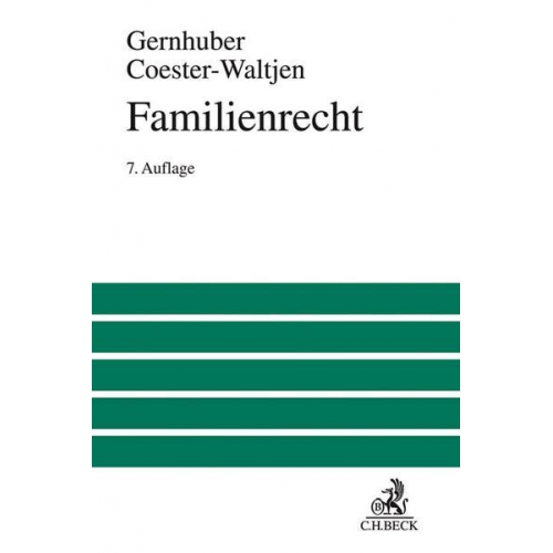 Joachim Gernhuber & Dagmar Coester-Waltjen - Familienrecht