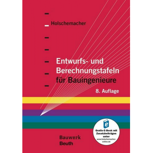 Entwurfs- und Berechnungstafeln für Bauingenieure