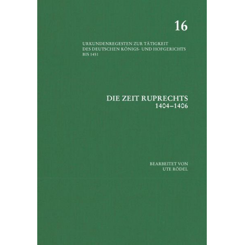 Die Zeit Ruprechts (1404–1406)