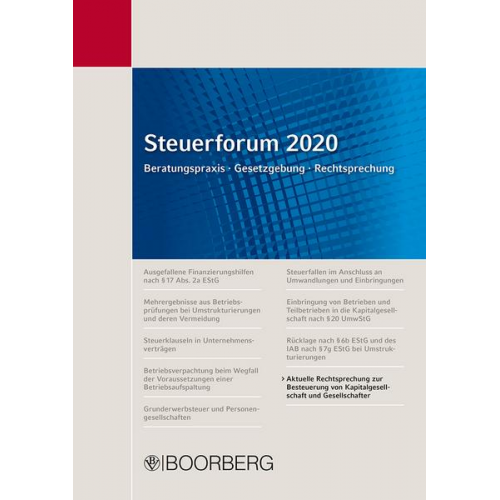 Burkhard Binnewies - Steuerforum 2020