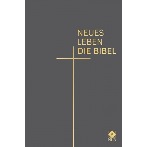 Neues Leben. Die Bibel, Taschenausgabe, Leder, Grau