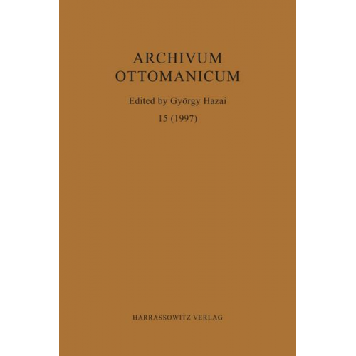 Archivum Ottomanicum 15 (1997)