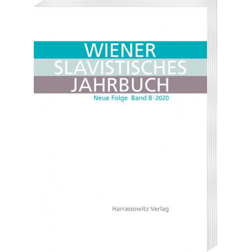 Wiener Slavistisches Jahrbuch. Neue Folge 8 · 2020