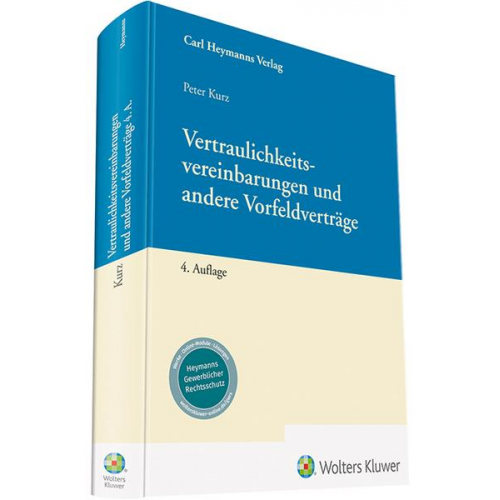 Peter Kurz - Vertraulichkeitsvereinbarungen und andere Vorfeldverträge