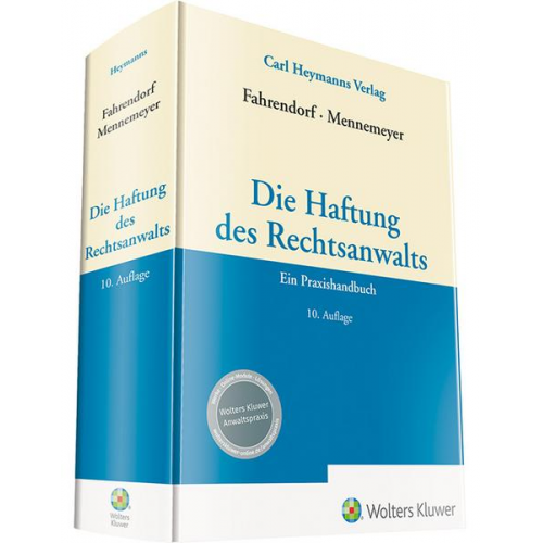 Die Haftung des Rechtsanwalts