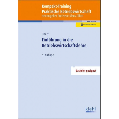 Klaus Olfert - Kompakt-Training Einführung in die Betriebswirtschaftslehre