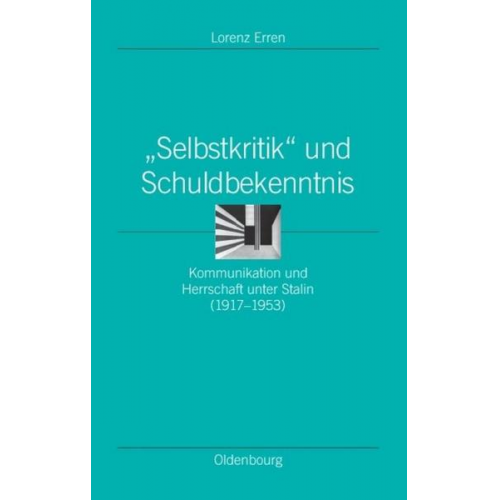 Lorenz Erren - Selbstkritik' und Schuldbekenntnis