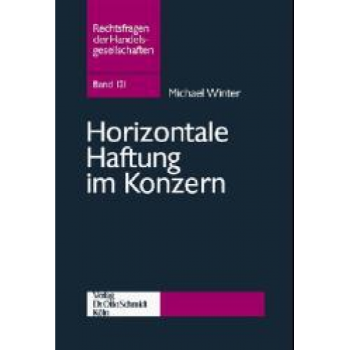 Michael Winter - Horizontale Haftung im Konzern