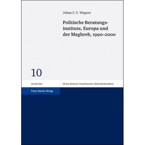 Johan S. U. Wagner - Politische Beratungsinstitute, Europa und der Maghreb, 1990–2000