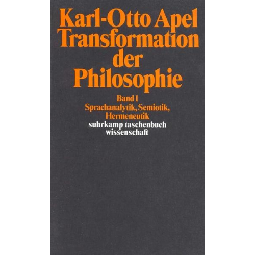 Karl-Otto Apel - Transformation der Philosophie