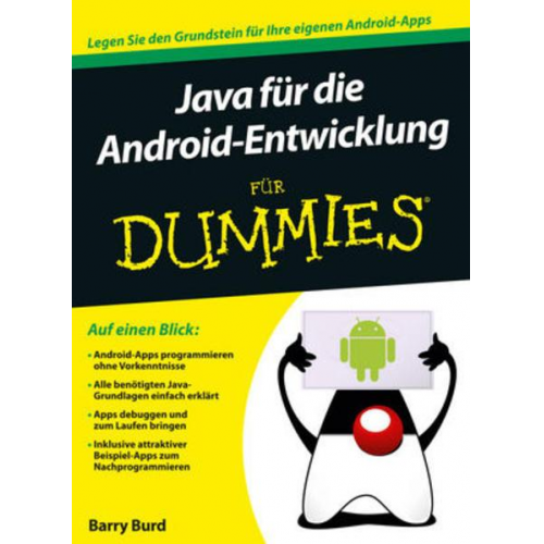 Barry Burd - Java für die Android-Entwicklung für Dummies