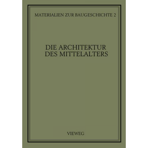 Die Architektur des Mittelalters