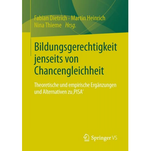 Bildungsgerechtigkeit jenseits von Chancengleichheit