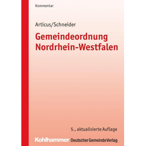 Birgitt Collisi & Friedel Erlenkämper & Christian Geiger & Claus Hamacher & Martin Klein - Gemeindeordnung Nordrhein-Westfalen