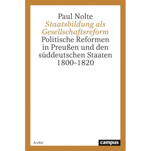 Paul Nolte - Staatsbildung als Gesellschaftsreform