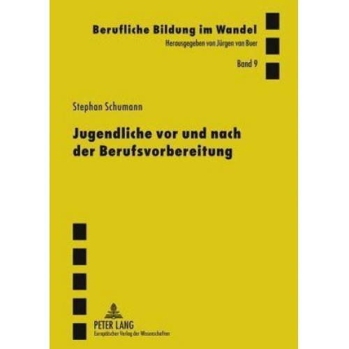 Stephan Schumann - Jugendliche vor und nach der Berufsvorbereitung