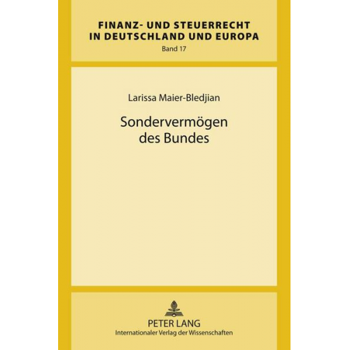 Larissa Maier-Bledijan - Sondervermögen des Bundes