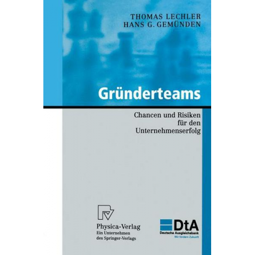 Thomas Lechler & Hans G. Gemünden - Gründerteams