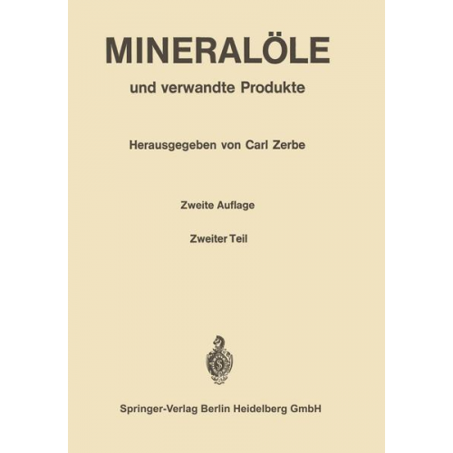 Mineralöle und verwandte Produkte