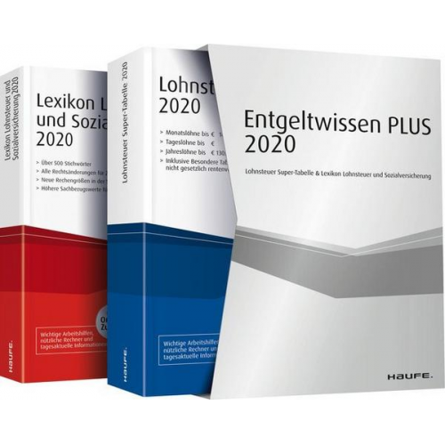 Entgeltwissen PLUS 2020 - Lohnsteuer Super-Tabelle & Lexikon Lohnsteuer und Sozialversicherung