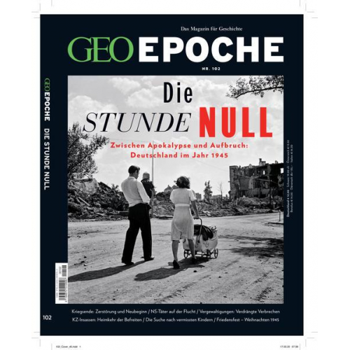 Jens Schröder & Markus Wolff - GEO Epoche (mit DVD) / GEO Epoche mit DVD 102/2020 - Die Stunde Null