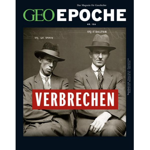 Jens Schröder & Markus Wolff - GEO Epoche (mit DVD) / GEO Epoche mit DVD 106/2020 - Verbrechen der Vergangenheit