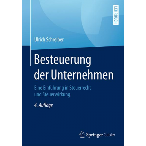 Ulrich Schreiber - Besteuerung der Unternehmen