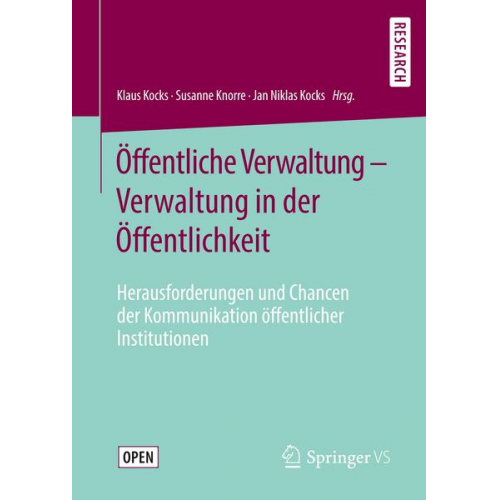 Öffentliche Verwaltung – Verwaltung in der Öffentlichkeit