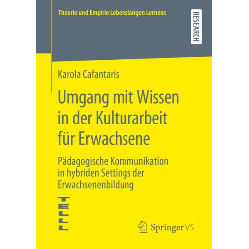 Karola Cafantaris - Umgang mit Wissen in der Kulturarbeit für Erwachsene