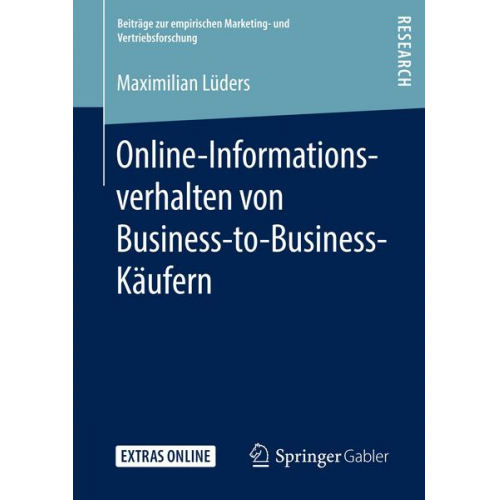 Maximilian Lüders - Online-Informationsverhalten von Business-to-Business-Käufern