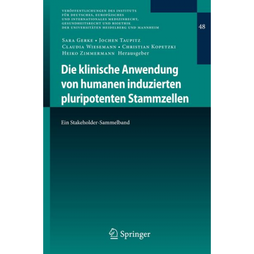 Die klinische Anwendung von humanen induzierten pluripotenten Stammzellen