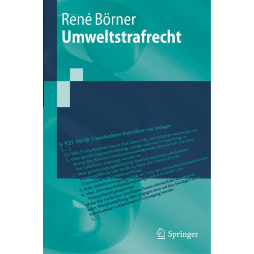 René Börner - Umweltstrafrecht