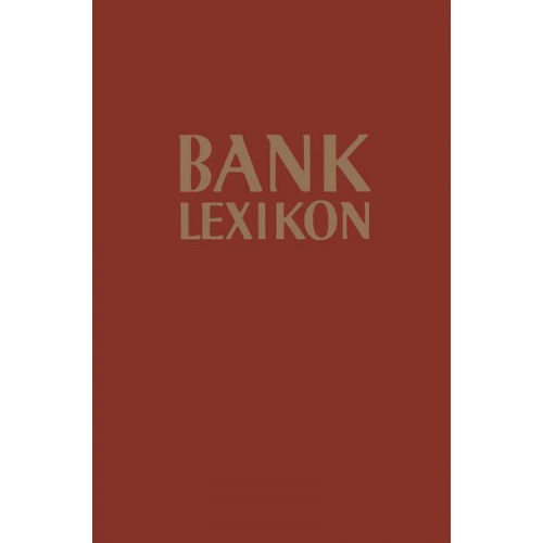 Gerhard Müller & Josef Löffelholz - Bank-Lexikon