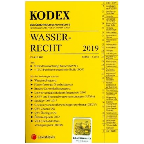 KODEX Wasserrecht 2019