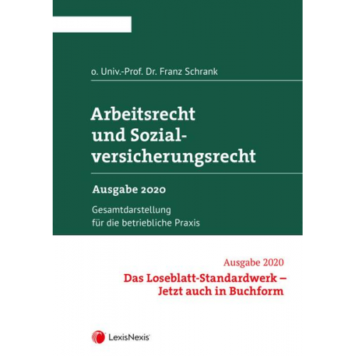 Franz Schrank - Arbeitsrecht und Sozialversicherungsrecht 2020